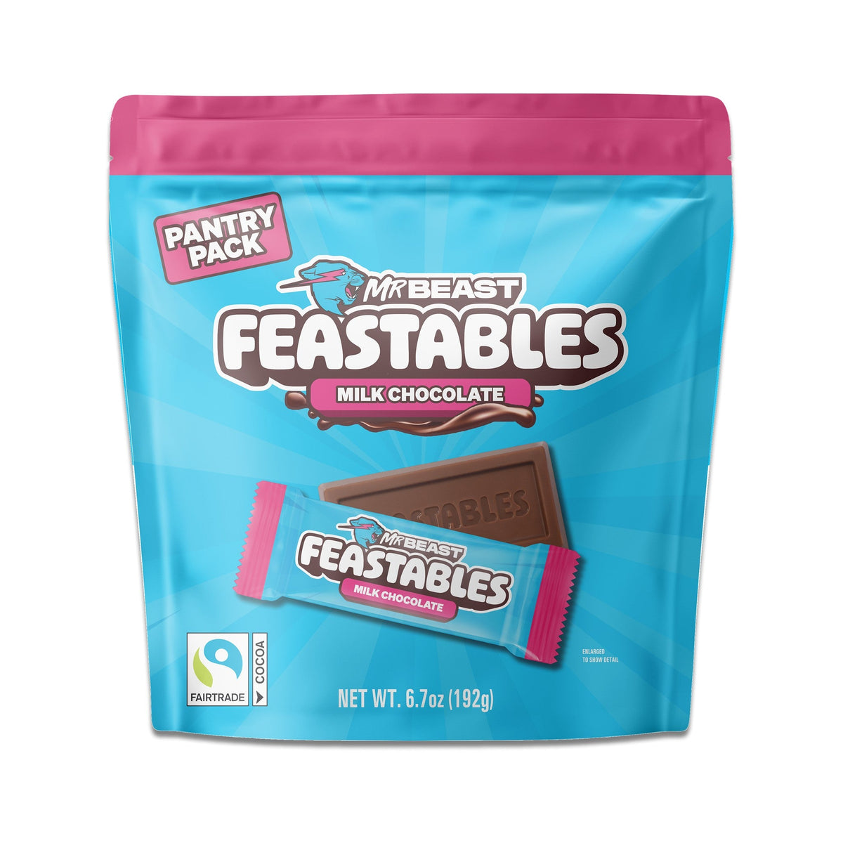 Feastables Mr Beast Chocolate Con Leche Pantry Pack