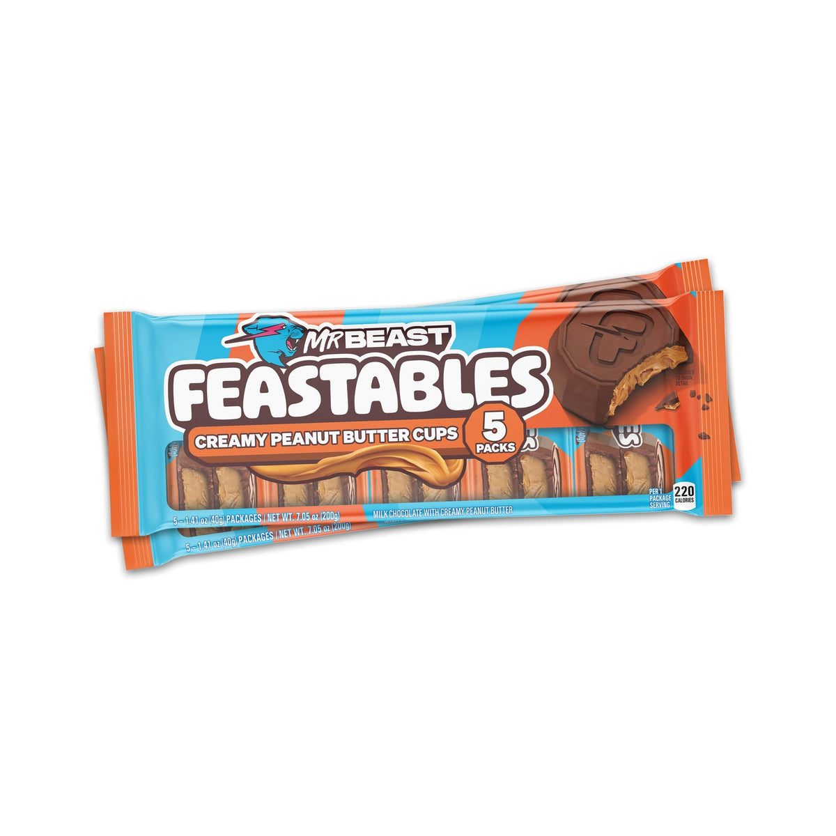 Feastables Mr Beast Tazas De Chocolate Con Crema De Cacahuate