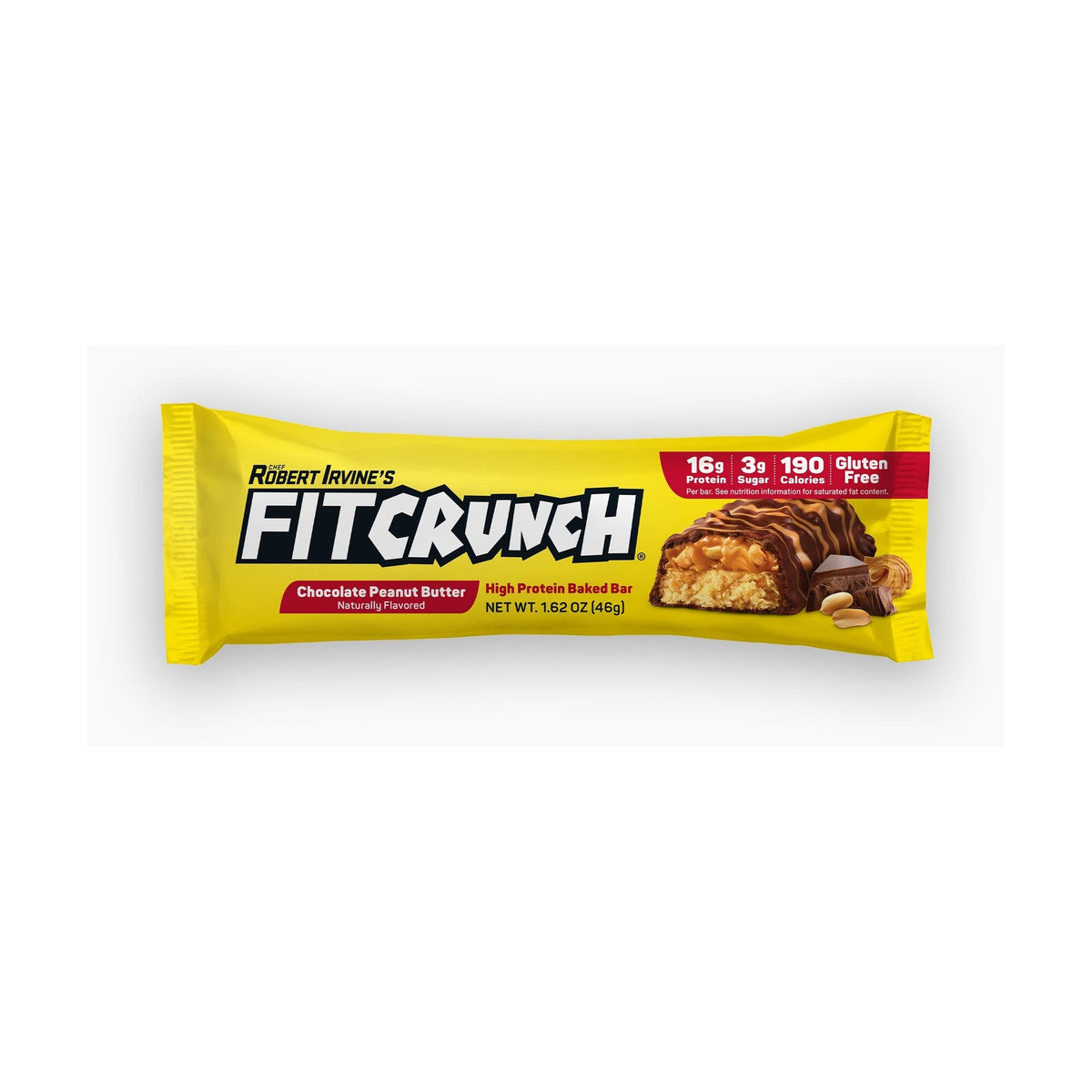 FITCRUNCH Barras De Proteína Tamaño Snack Chocolate Y Crema De Cacahuate