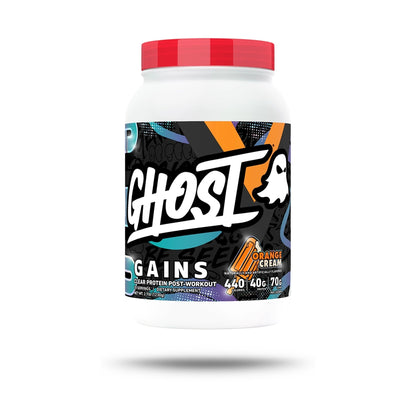 GHOST Clear Gains Ganador De Masa Orange Cream