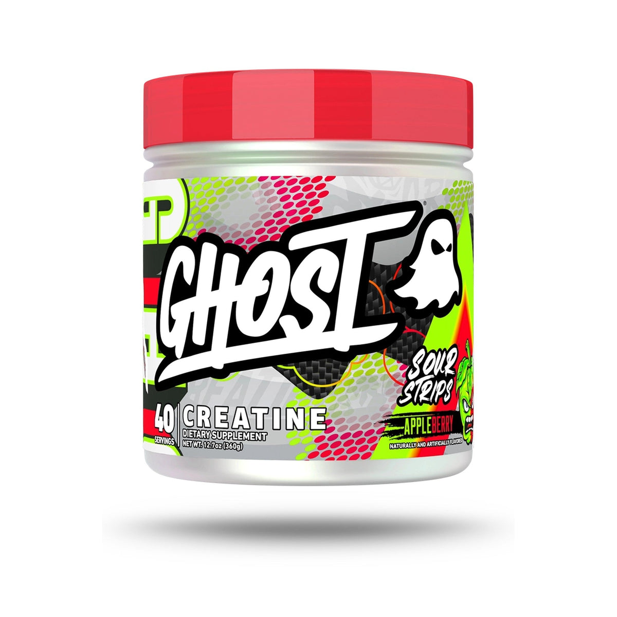 GHOST Creatina Sour Strips Appleberry