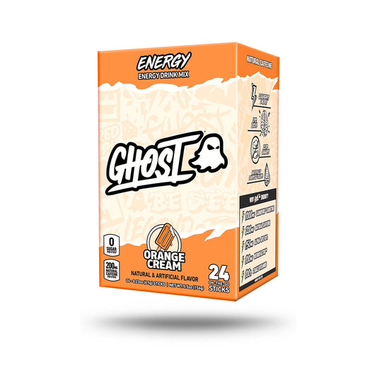 GHOST Energy Sobres 24 Piezas Orange Cream