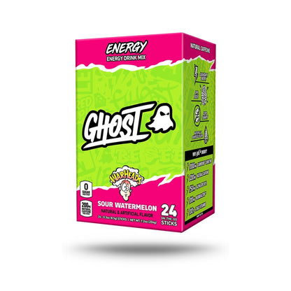 GHOST Energy Sobres 24 Piezas Warheads Sandía Ácida