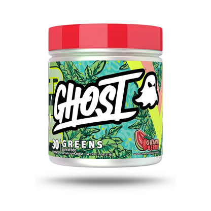 GHOST Greens En Polvo Guayaba Y Frutos Rojos