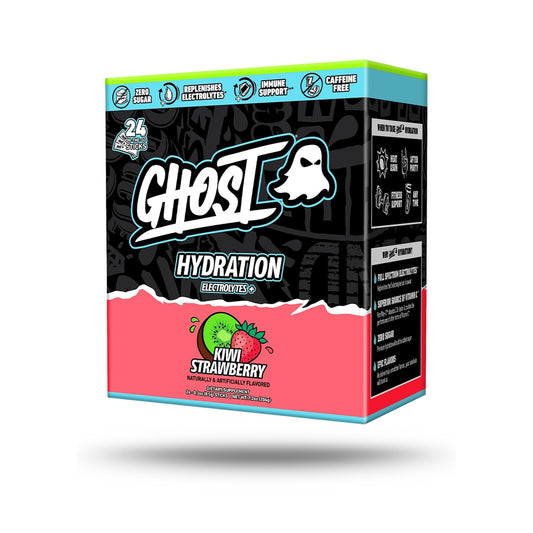 GHOST Hydration Sobres 24 Piezas Kiwi Fresa