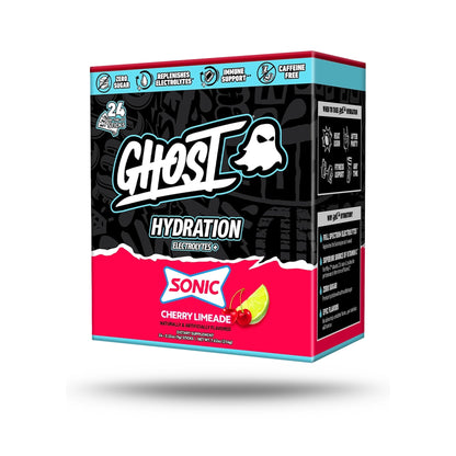 GHOST Hydration Sobres 24 Piezas Sonic Cherry Limeade