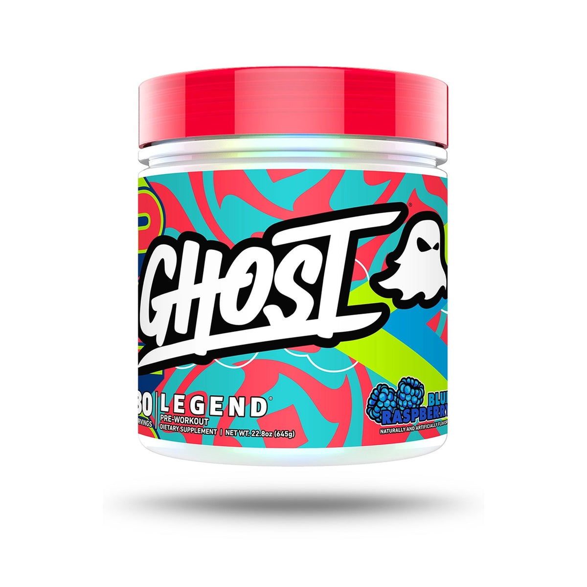 GHOST Legend Pre-Entreno Blue Raspberry