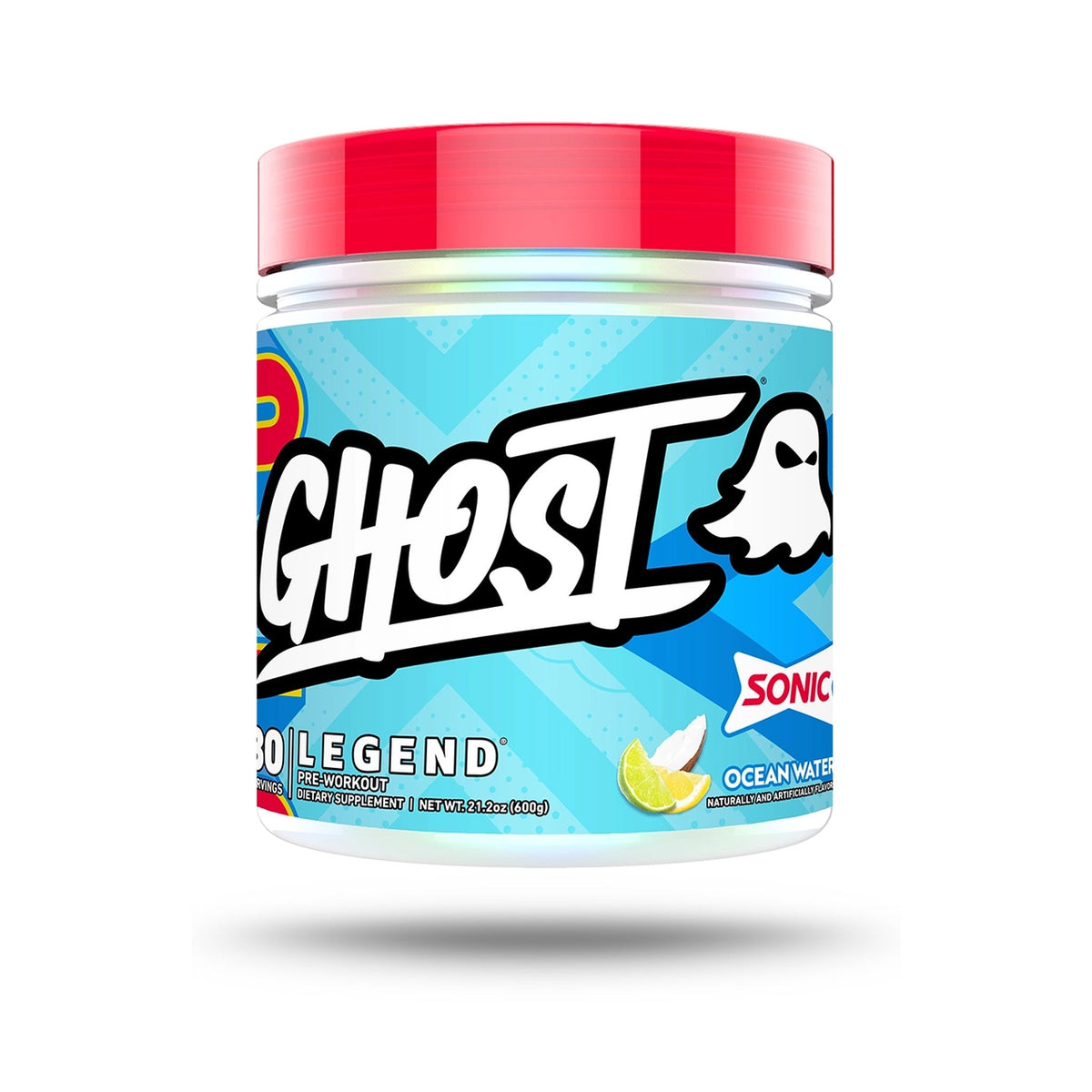 GHOST Legend Pre-Entreno Sonic Ocean Water
