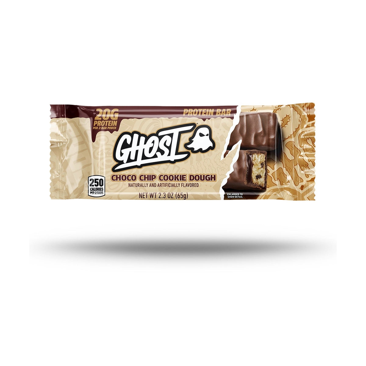 GHOST Barra De Proteína Choco Chip Cookie Dough
