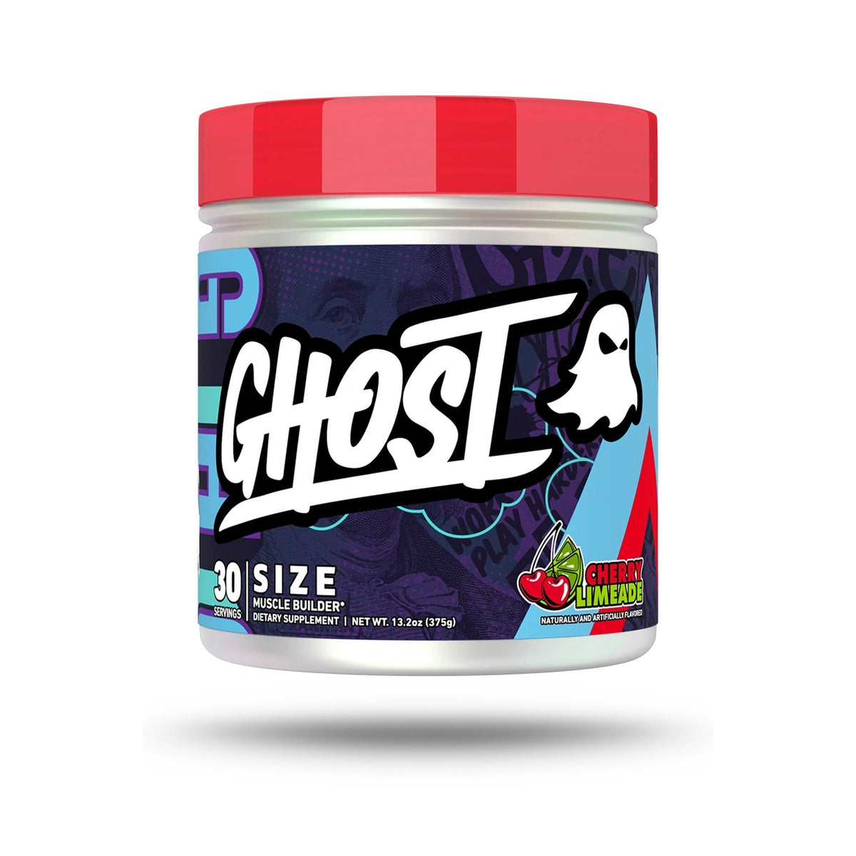 GHOST Size Cherry Limeade