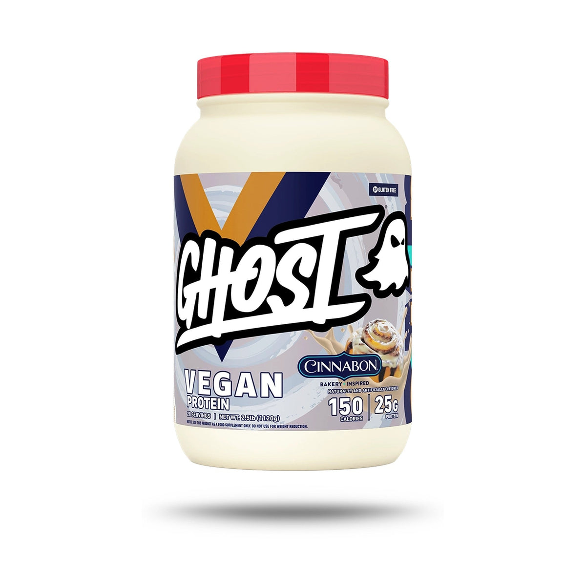 GHOST Vegan Proteína Vegetal Cinnabon