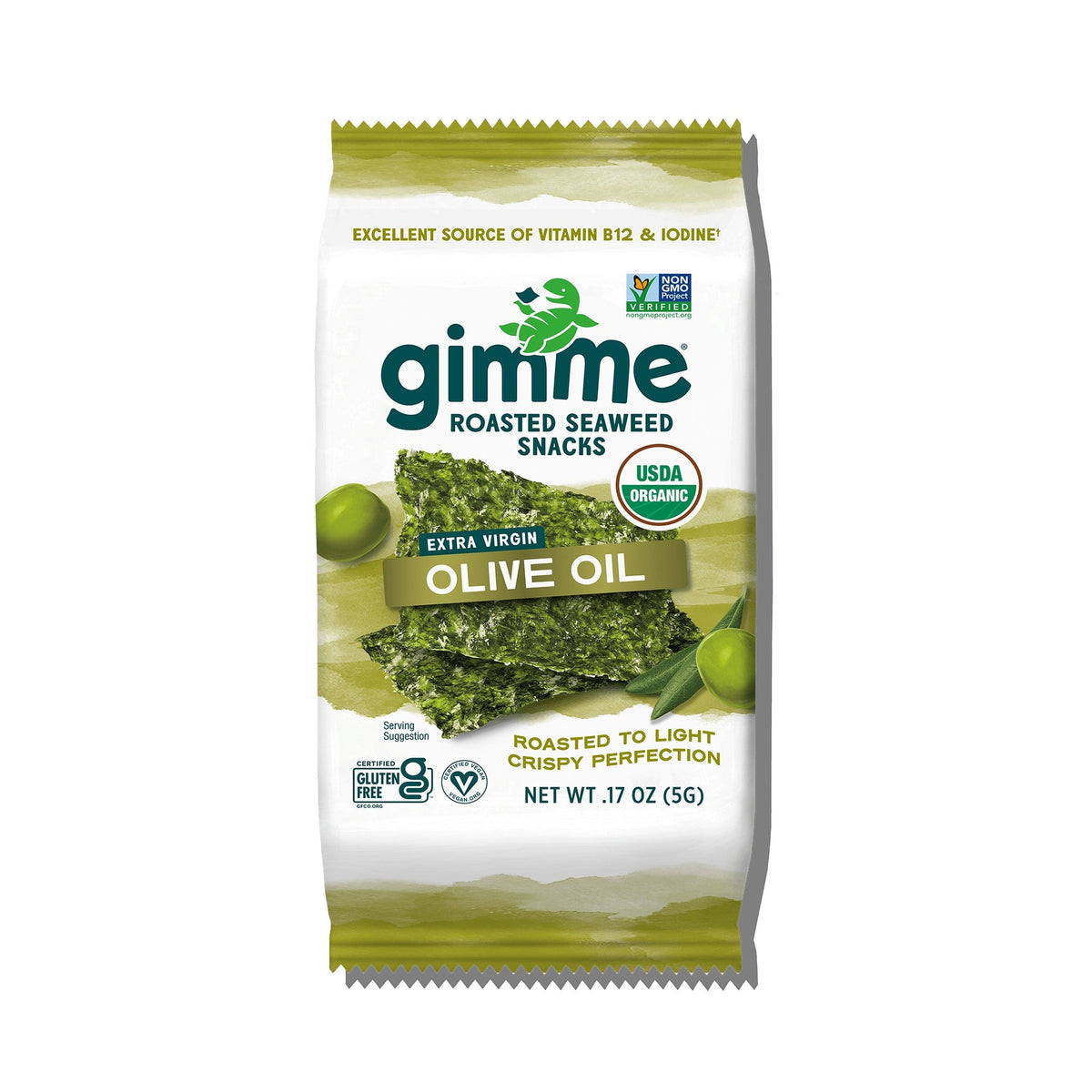 gimMe Snack De Alga Marina Tostada Aceite De Oliva