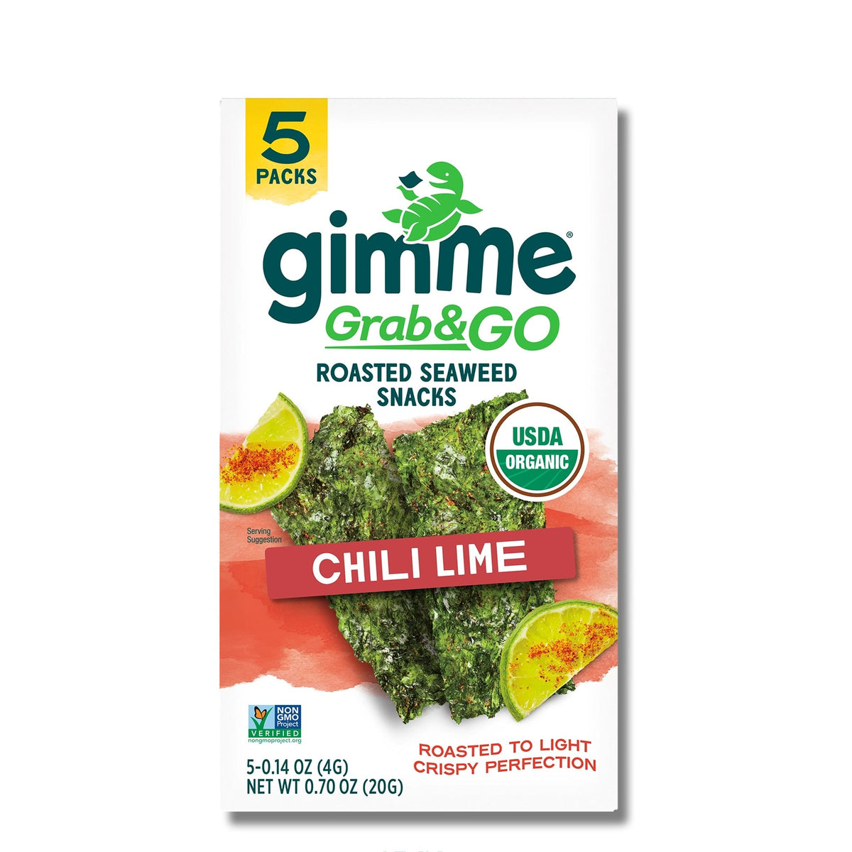 gimMe Grab & Go Alga Marina Tostada Chile Y Limón