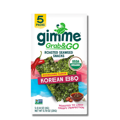 gimMe Grab & Go Alga Marina Tostada Korean BBQ