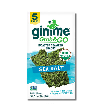 gimMe Grab & Go Alga Marina Tostada Sal De Mar