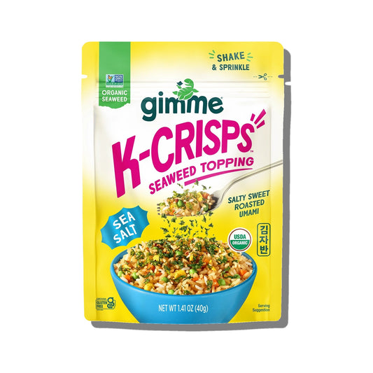gimMe K-Crisps Topping De Alga Marina Sal De Mar