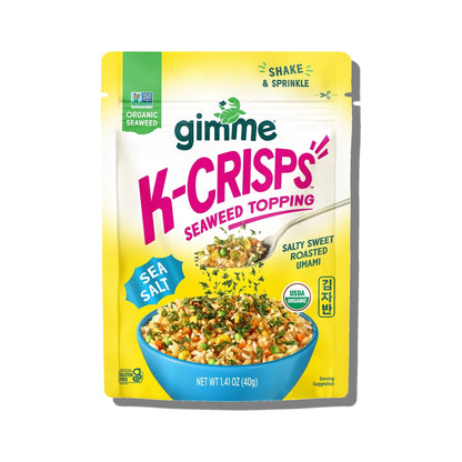 gimMe K-Crisps Topping De Alga Marina Sal De Mar