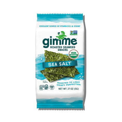 gimMe Snack De Alga Marina Tostada Sal De Mar