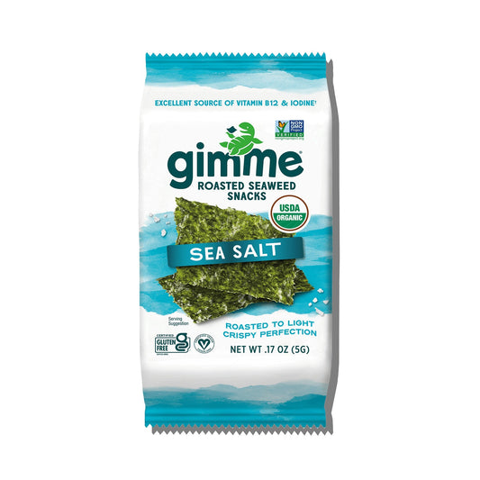 gimMe Snack De Alga Marina Tostada Sal De Mar