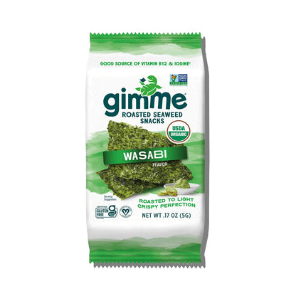 gimMe Snack De Alga Marina Tostada Wasabi