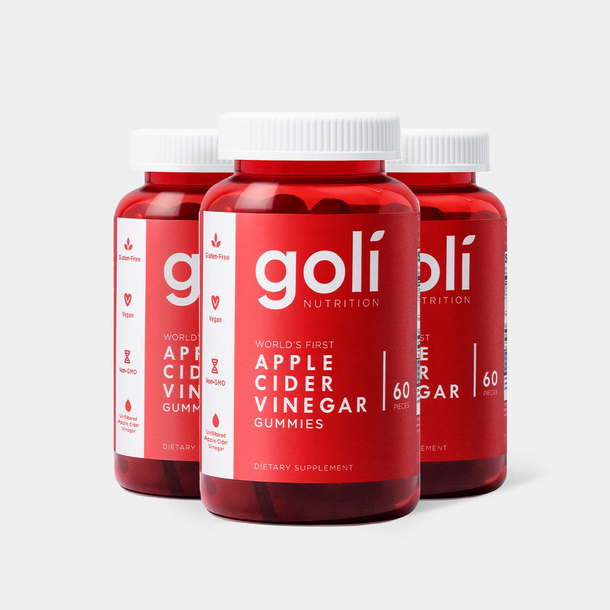 Goli Gomitas Vitamínicas De Vinagre De Manzana