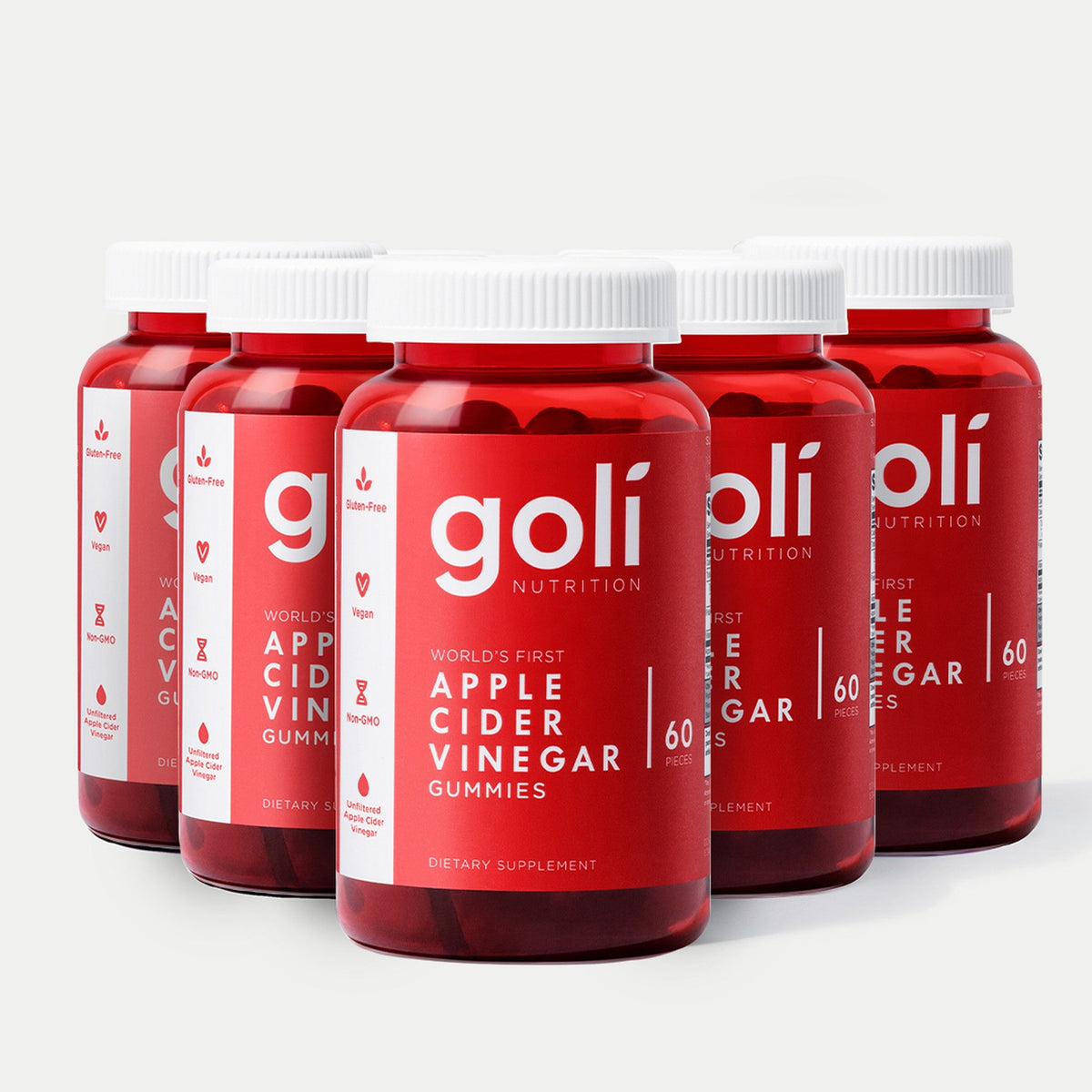 Goli Gomitas Vitamínicas De Vinagre De Manzana