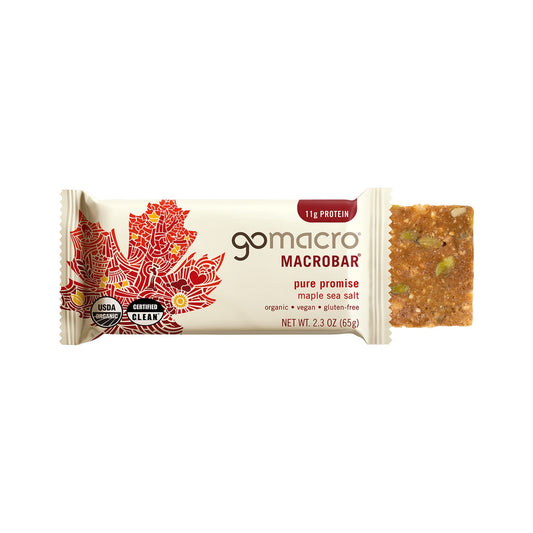 GoMacro MacroBar Maple Y Sal De Mar