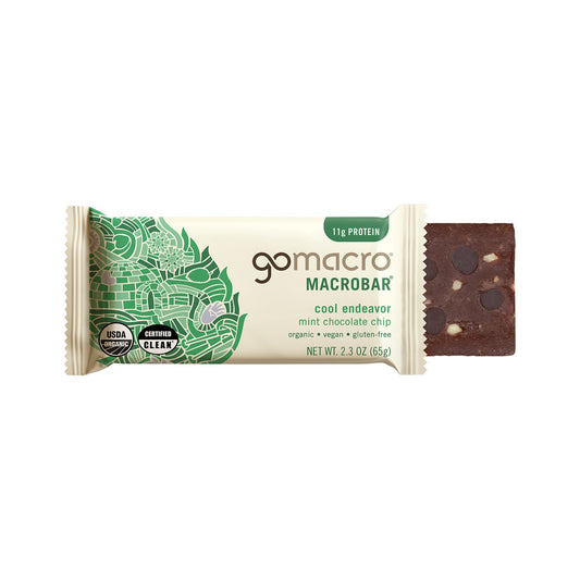 GoMacro MacroBar Menta Con Chispas De Chocolate