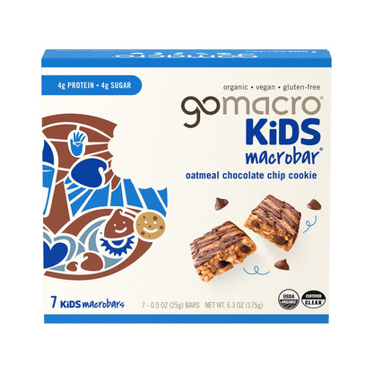 GoMacro Kids MacroBar Galleta De Avena Con Chispas Multipack