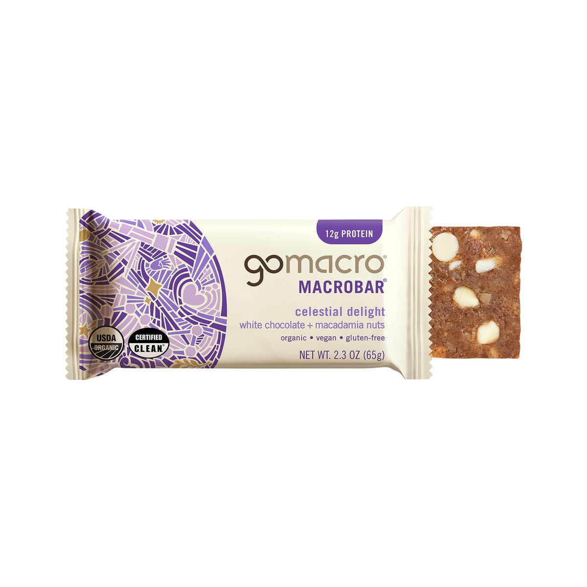 GoMacro MacroBar Chocolate Blanco Y Macadamia