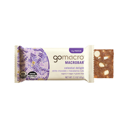 GoMacro MacroBar Chocolate Blanco Y Macadamia