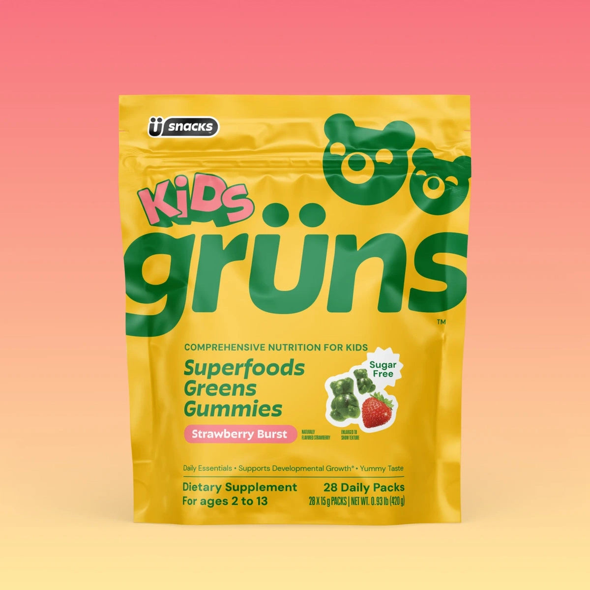 Grüns Kids Gomitas de Superalimentos