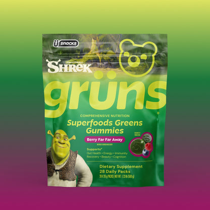 Grüns Gomitas de Superalimentos Shrek
