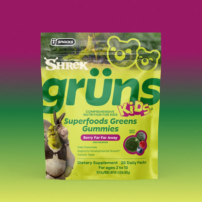 Grüns Kids Gomitas de Superalimentos Shrek