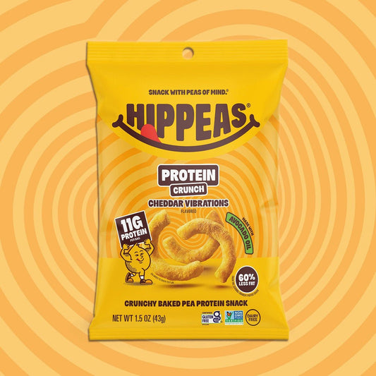Hippeas Crujientes De Proteína Sabor Cheddar