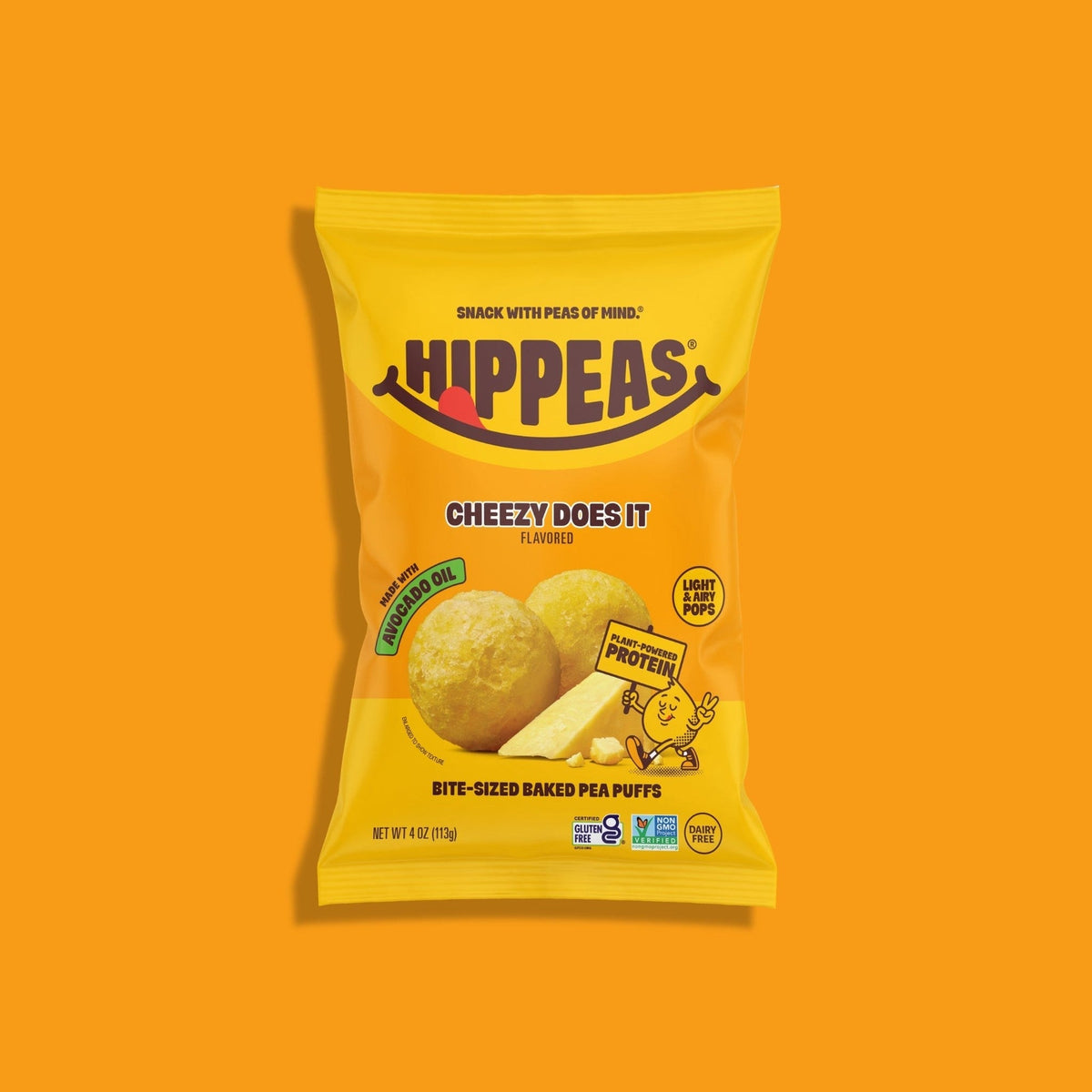 Hippeas Pops De Garbanzo Sabor Queso Cheddar