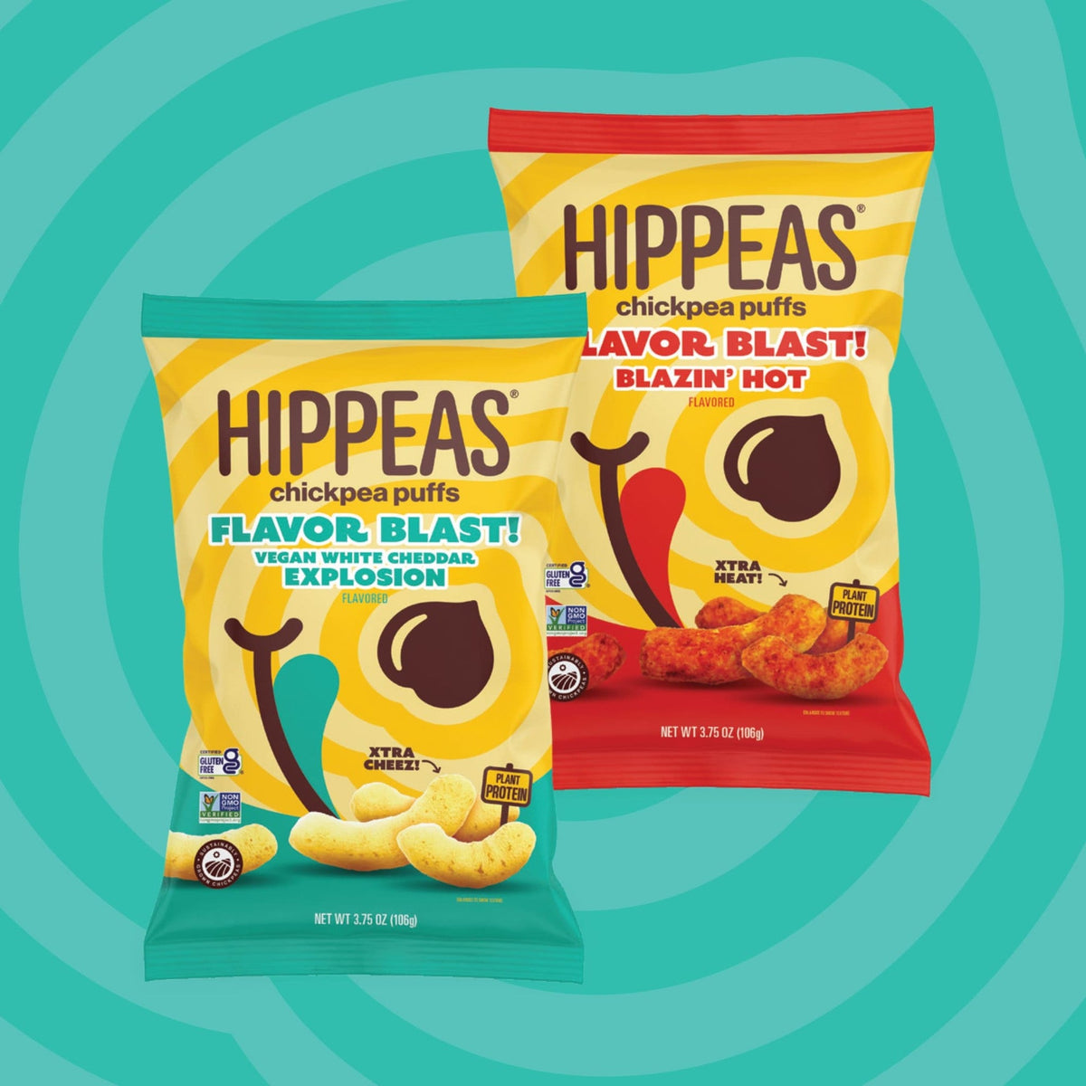 Hippeas Bolitas De Garbanzo Flavor Blast Surtidas