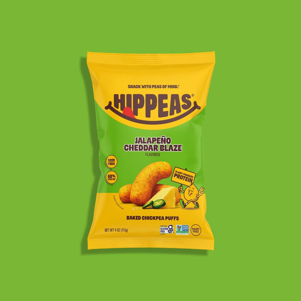 Hippeas Bolitas De Garbanzo Jalapeño Cheddar