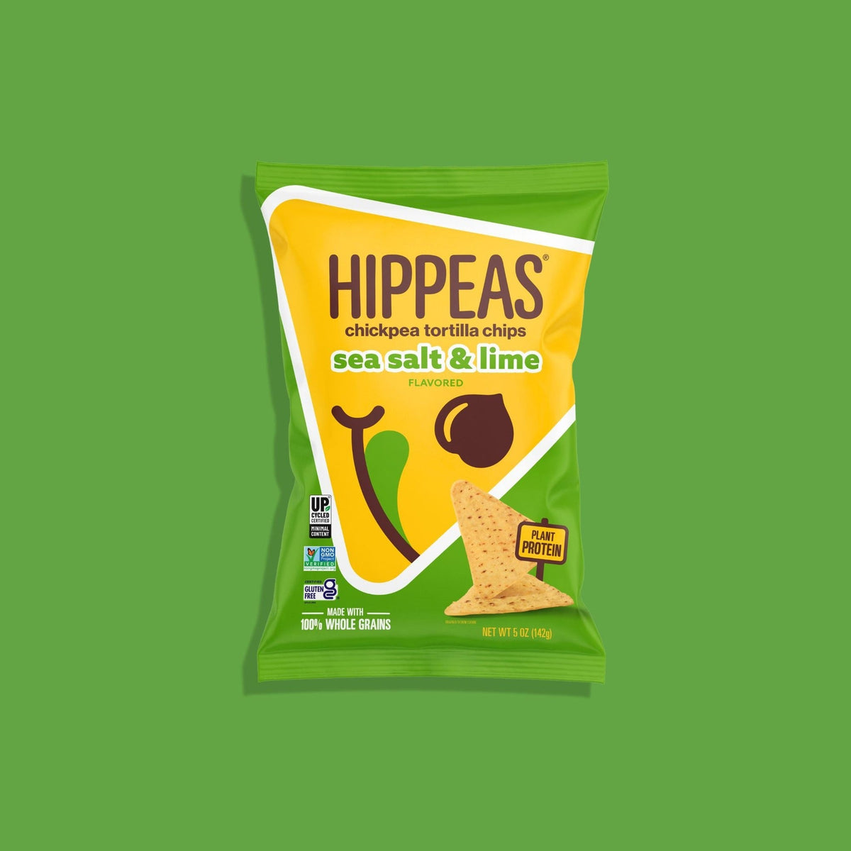 Hippeas Totopos De Garbanzo Sal De Mar Y Limón