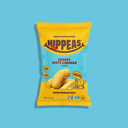Hippeas Bolitas De Garbanzo Cheddar Blanco