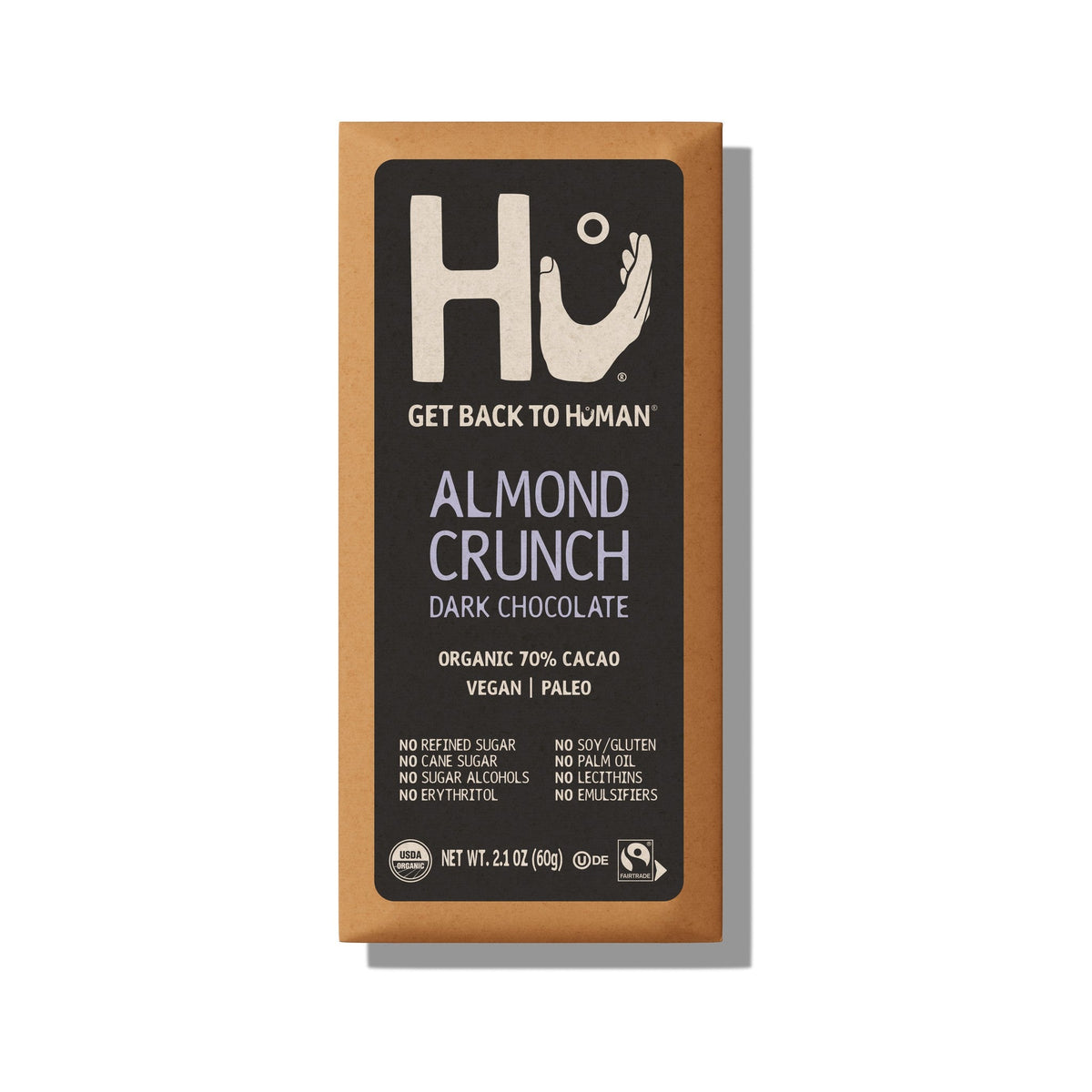 Hu Chocolate Amargo Almendra Crujiente