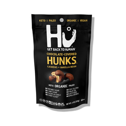 Hu Hunks Nuez De La India Con Vainilla Cubiertas De Chocolate