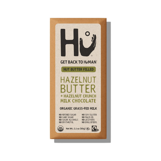 Hu Chocolate Con Crema De Avellana Y Avellana Crujiente