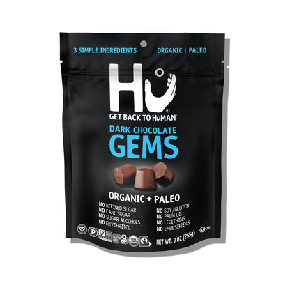 Hu Gems Chispas De Chocolate Amargo