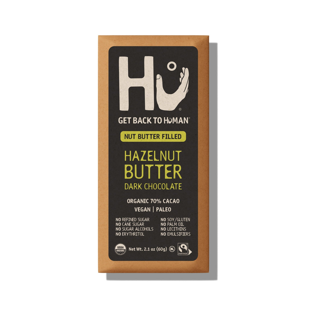 Hu Chocolate Relleno De Crema De Avellana