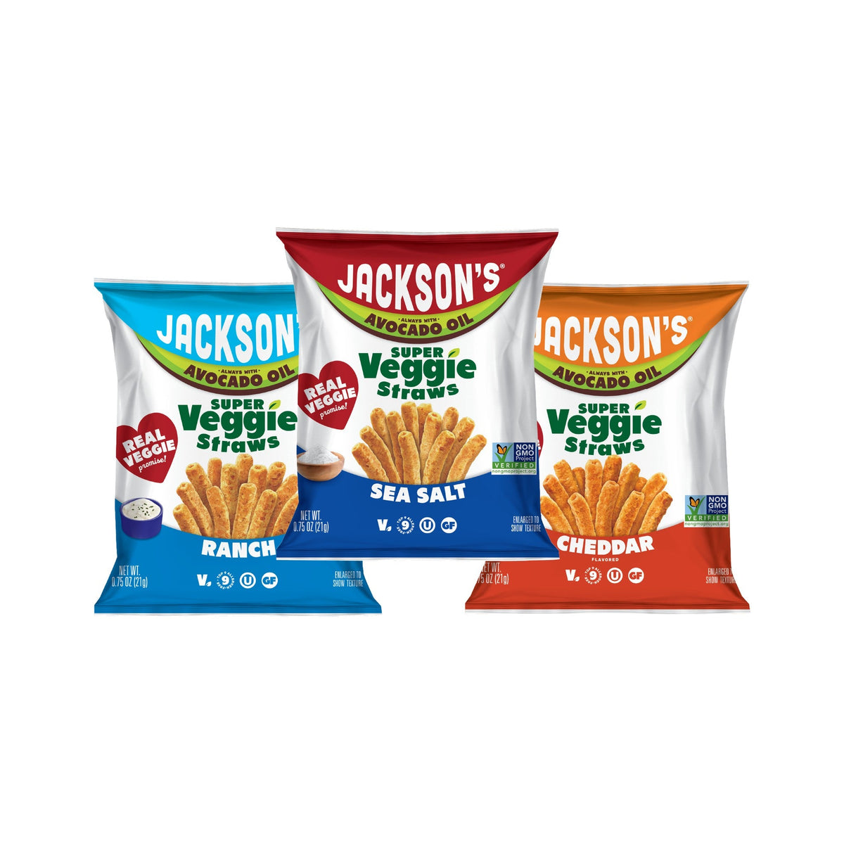 Jackson's Popotitos de Verduras Surtidos 30 Bolsitas