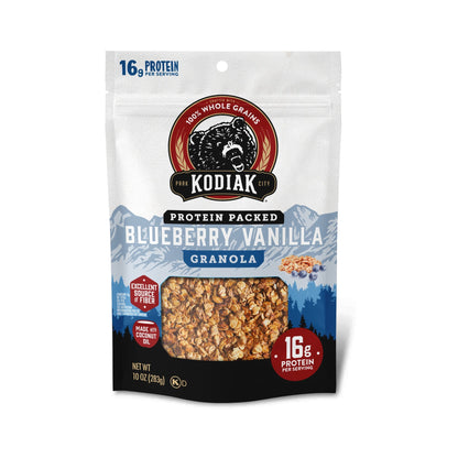 Kodiak Granola Con Proteína Mora Azul Y Vainilla