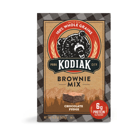 Kodiak Harina Para Brownie Con Proteína Chocolate Fudge