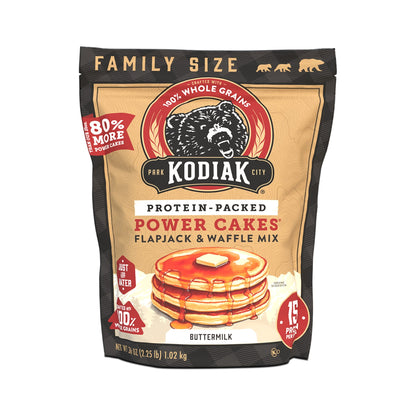 Kodiak Power Cakes Harina Para Hot Cakes Con Proteína Buttermilk Tamaño Grizzly