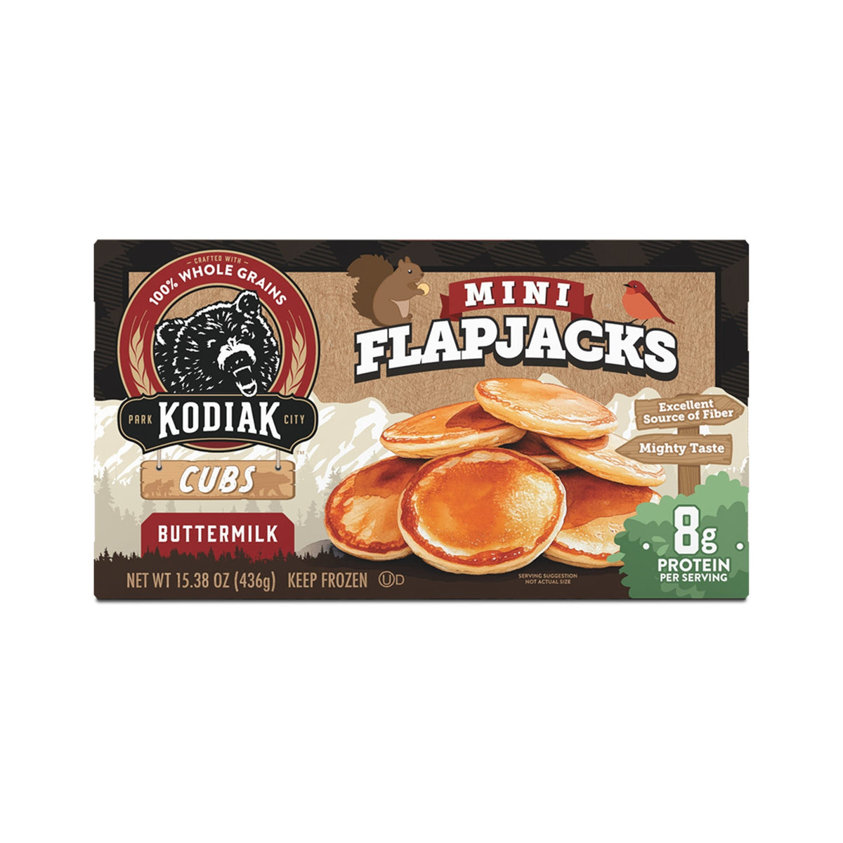 Kodiak Cubs Harina Para Hot Cakes Infantil Adventure Flapjacks
